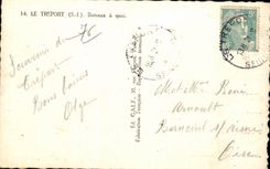 CPA TReport Bateaux has quay