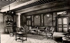 CPSM Surroundings of Vichy and Chatel Guyon Castle Effiat Room of the guards Furniture of the marshal