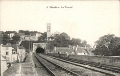 CPA Meulan Le Tunnel