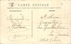 CPA Maisons Laffitte Le Chateau facade Nord