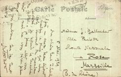 CPA In Oasis an Irrigation channel Algeria