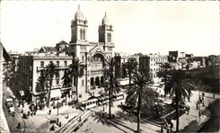 CPA Tunis La cathedrale Tunisie
