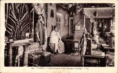 CPA Tunis Interieur D un Bazar Arabe Tunisie