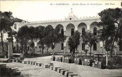 CPA Carthage Jardin Musee de Saint Louis Tunisie