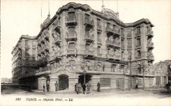 CPA Tunisia Tunis Majestic Hotel