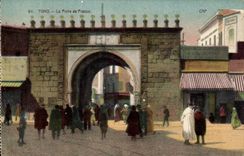 CPA Tunisie Tunis La Porte De France