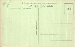 CPA the High Loire Pittoresquc Puy Crozalier Fountain Law courts and the Theater