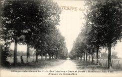 CPA Cistercian abbey of Of Dombes Gave and Poste Marlieux (Ain) Which occurred of the Monastery