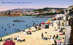 CPA Cannes the Beach Sea bathings