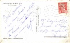 CPA Sainte Agnes Rue Pittoresque