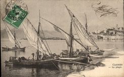 CPA Cannes the Beach Boats