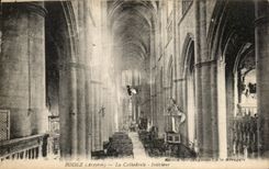 CPA Rodez Interior Cathdrale