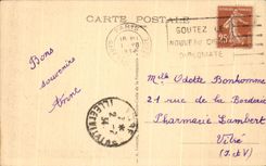 CPA Paris Pavillon de Flore House off Flora