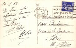 CPA Nice Walk of the English Thrown Walk At Boron Mount