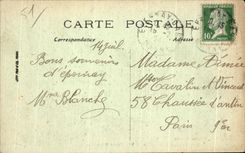 CPA Epernay the quay of the Marne