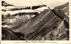 CPA Cirque de Gavarine Le Taillon la fausse Breche la Breche le Casque et la Tour du Marbore