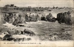 CPA Croisic View of the Great Dimension