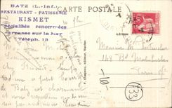 CPA Batz on Vague Sea on the Pier one Day of Storm