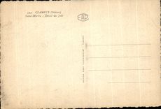 CPA Clamecy Saint Martin Detail of Jube