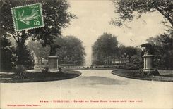 Entrada de CPA Toulouse del lobo redondo grande del lobo