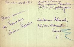 CPA Route de Luz a Gavarnie Porte d Espagne