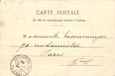 CPA Paris Hillocks Chaumon Main entrance