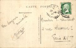 CPA Longnes (S   O) Les Quatve chemins