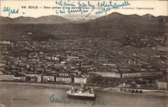 CPA Nice Seen from an airplane