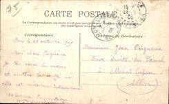 CPA Chaumont Hillocks the Suspended bridge taken of the dimension of Beledere