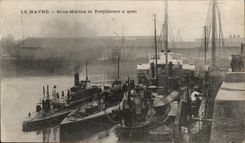 CPA Le Havre Submarines and Destroyers has Submarine quay