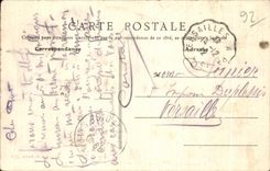 CPA Park of Saint Cloud Seen on Paris taken of the lantern Eiffel Tower