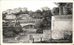 CPA Cannes I Continental Hotel and the Bridge of Rion