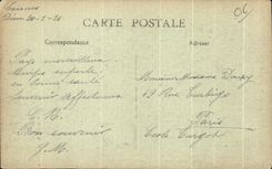 CPA the Dimension Azure Surroundings of Cannes Fanfarigoule Road of the Cornice Gold