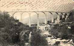 CPA Nice Viaduct of the wolf