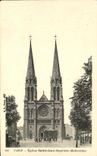 CPA Paris Eglise Saint Jean Bapliste belleville