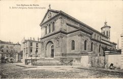 CPA Egllses of Paris Saint Jacques Saint Christophe