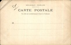 CPA Reims Basin of the Canal