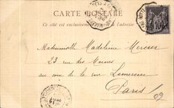 CPA Chateau de Pierrefonds Cote Nord carte 1899