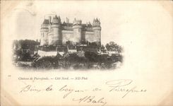 CPA Chateau de Pierrefonds Cote Nord carte 1899