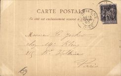 CPA Chateau de Pierrefonds La Chapelle I Escalier d Honneur carte 1899