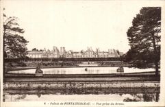 CPA Palais de Fontainebleau Vue Prise du Breau