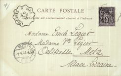 CPA Abbaye du Mont Saint Michel La Salle des Chavaliers Carte 1899