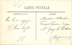 CPA Lourdes Transport des malades pour la procession du Saint Sacrement sur l esplanade