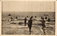 CPA La Baule Hour of the Bath