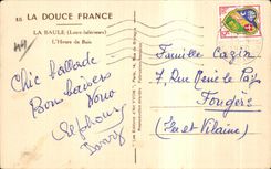 CPA La Baule Hour of the Bath