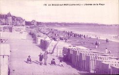 CPA Baule on Sea Entrance of the Beach