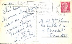 CPA La Baule the Dance hall of the Casino Seen of the Pergola of Royal Hotel