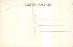 CPA Baule on Sea View of the Beach In the distance the point of Pornichet