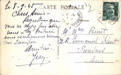 CPA La Baule on Sea Gardens in front of the Casino