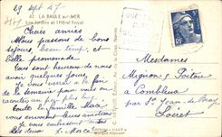 CPA La Baule on Sea Gardens and royal Hotel